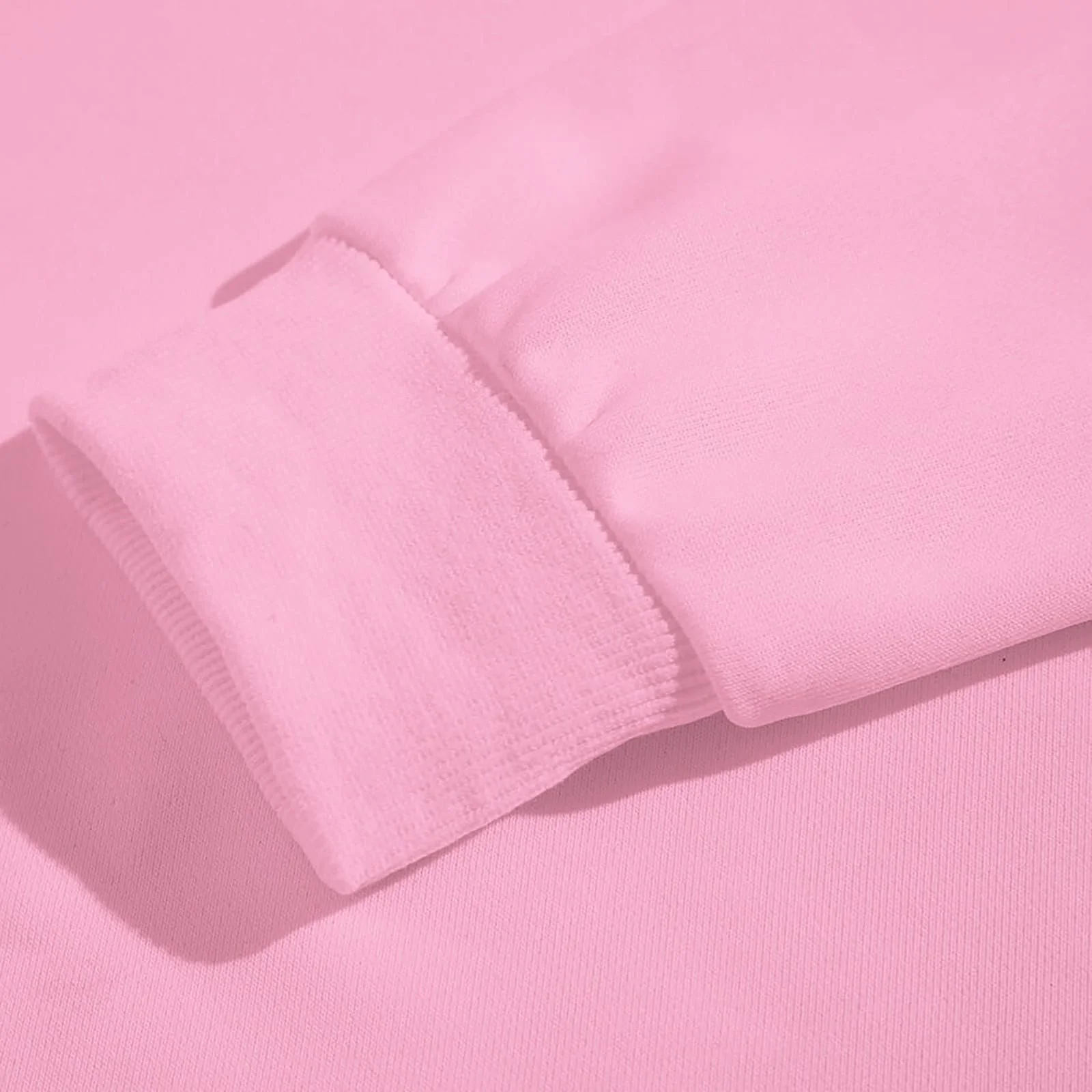 Женская Толстовка с принтом букв Cold Осень Зима Повседневный Длинный Рукав Круглый вырез, фото №7