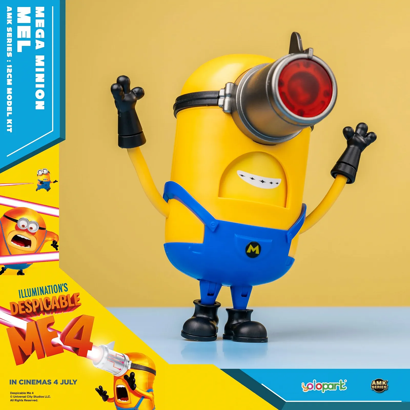 Фігурка Minion Despicable Me 4 Mega Mel 12 см, фото №9