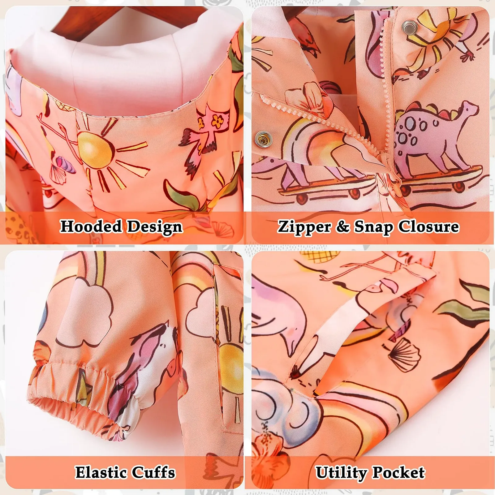 Софтшел куртка Domueay Дитяча Водонепроникна, фото №5