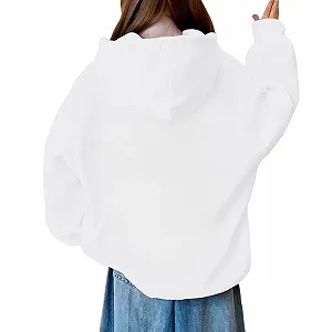 Детский Худи с графическим принтом, мягкий флисовый пуловер с рисунками для детей ясельного возраста synthetic.ua - Фото 1