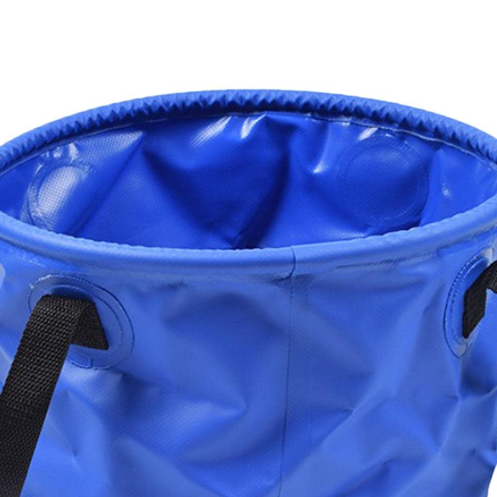 Ведро Folpus складное для рыбалки, походов, кемпинга, охоты, хранения воды и продуктов, фото №3
