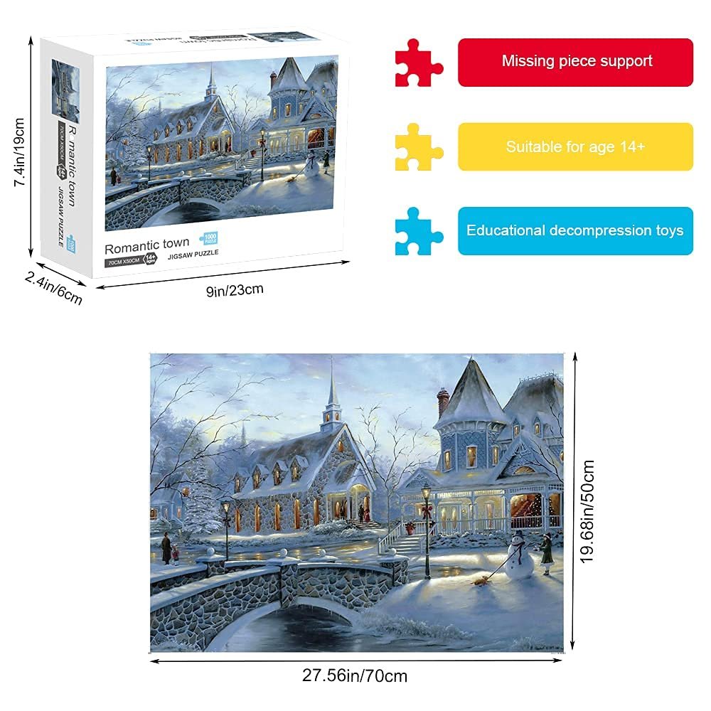 Пазл iLink Wolf Castle 1000 деталей 70 x 50 cm, фото №2