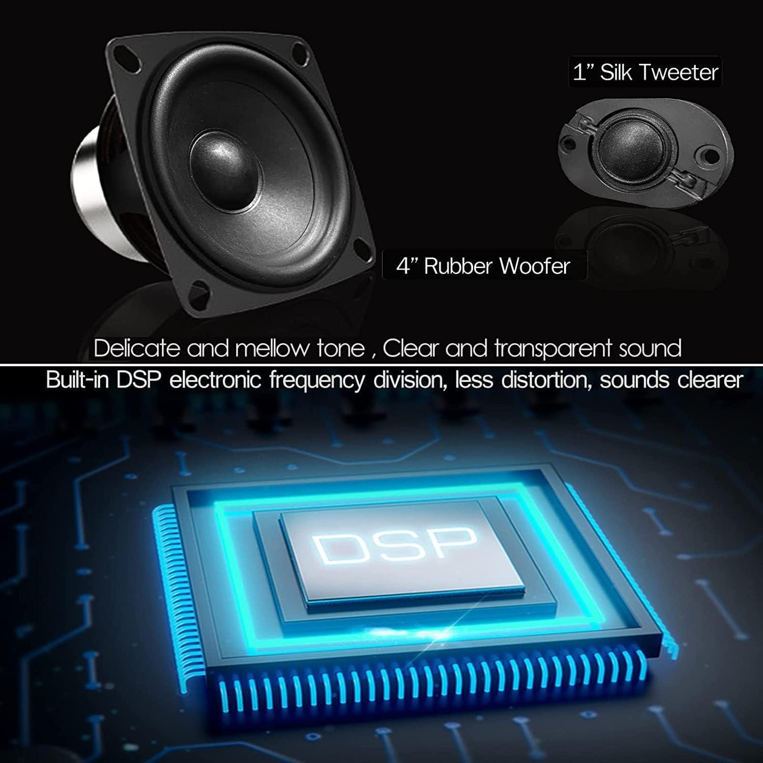 Hi-Fi система WISCENT 30 W с Bluetooth (CD-проигрыватель, DVD-проигрыватель, FM-радио, USB, AUX вход), фото №7