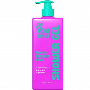 Гель для душу Beyoutiful Anim зволожувальний та підлітків відлущувальний з маракуєю та гуавою для чутливої шкіри з акне Cruelty Free, 1 шт. - Фото 1