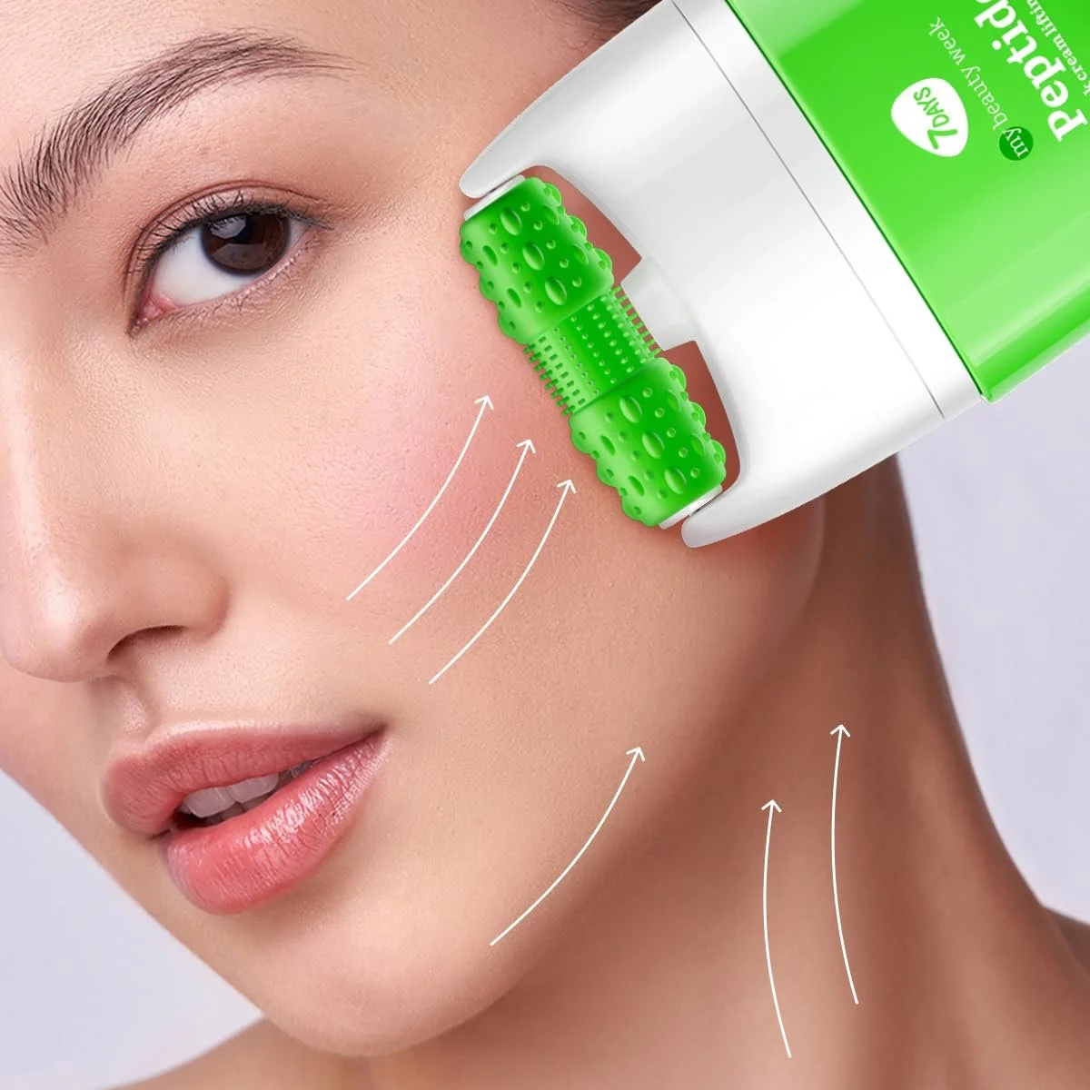 Зволожувальний крем для обличчя 7Days MY BEAUTY WEEK з пептидами та роликом проти набряків, 80 мл, фото №3 Зволожувальний крем для обличчя 7Days MY BEAUTY WEEK з пептидами та роликом проти набряків, 80 мл, фото №3