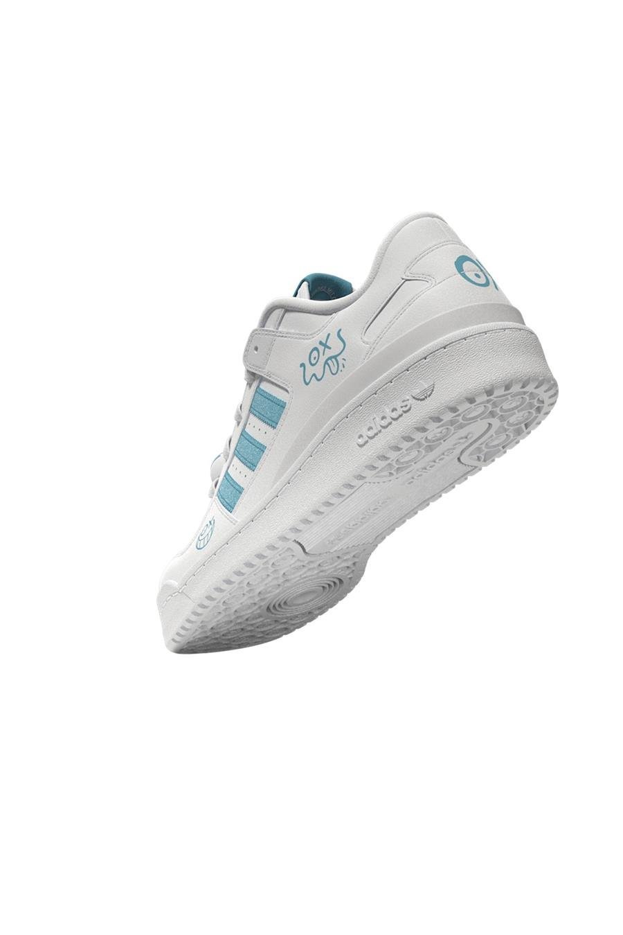 Кроссовки ADIDAS ORIGINALS FORUM LOW CL WHITE 44 2/3, фото №7