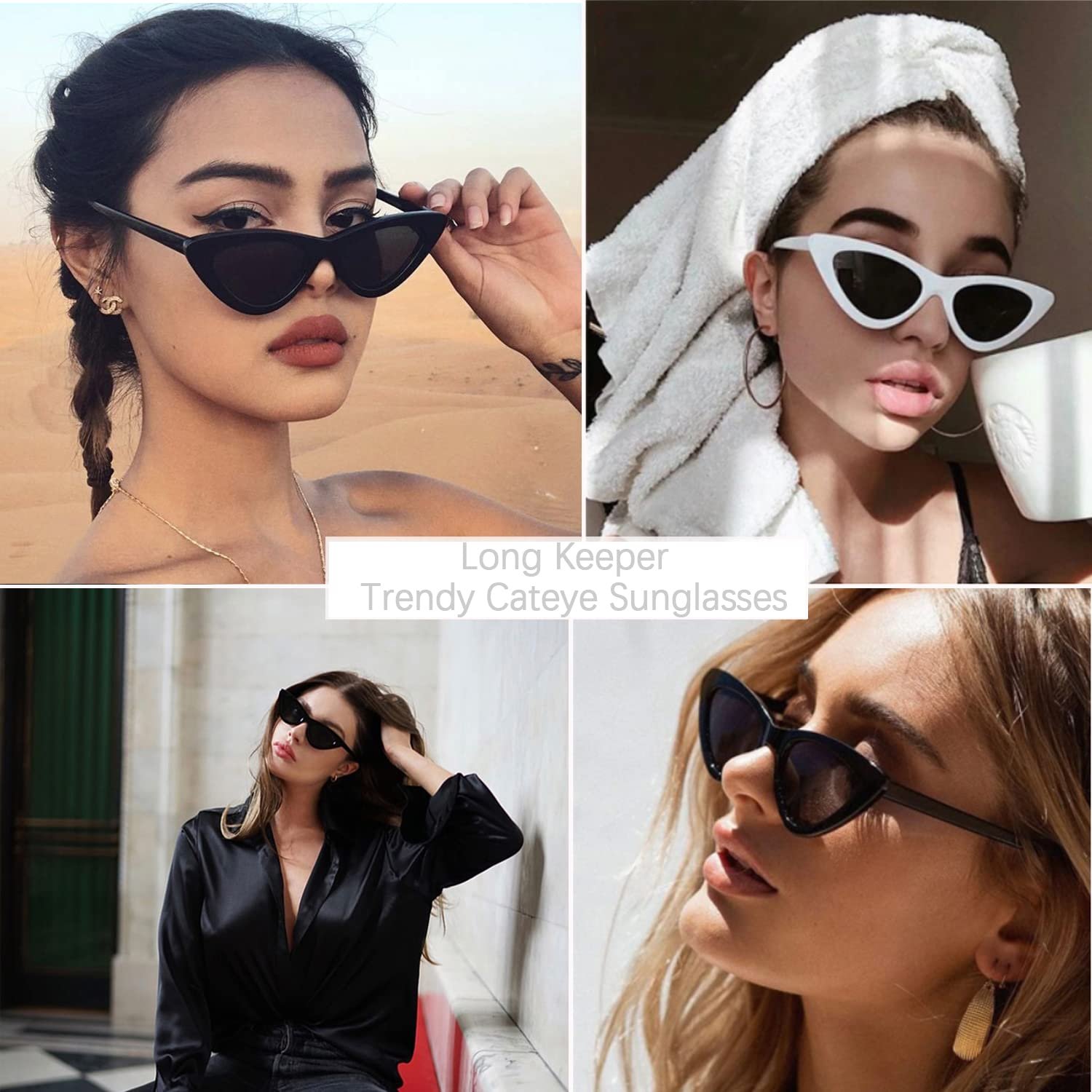 Сонцезахисні окуляри Котяче Око Long Keeper Вінтажні Жіночі Ретро 90-х, фото №6 Сонцезахисні окуляри Котяче Око Long Keeper Вінтажні Жіночі Ретро 90-х, фото №6