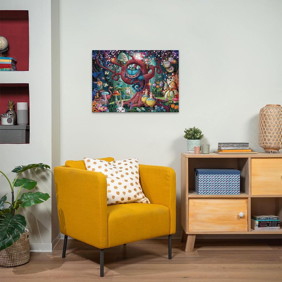 Пазл Ravensburger 12000490 Alice in Wonderland Almost Everyone is Crazy 1000 елементів, фото №5