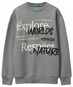 Толстовка United Colors of Benetton Unisex Детская - Фото 1