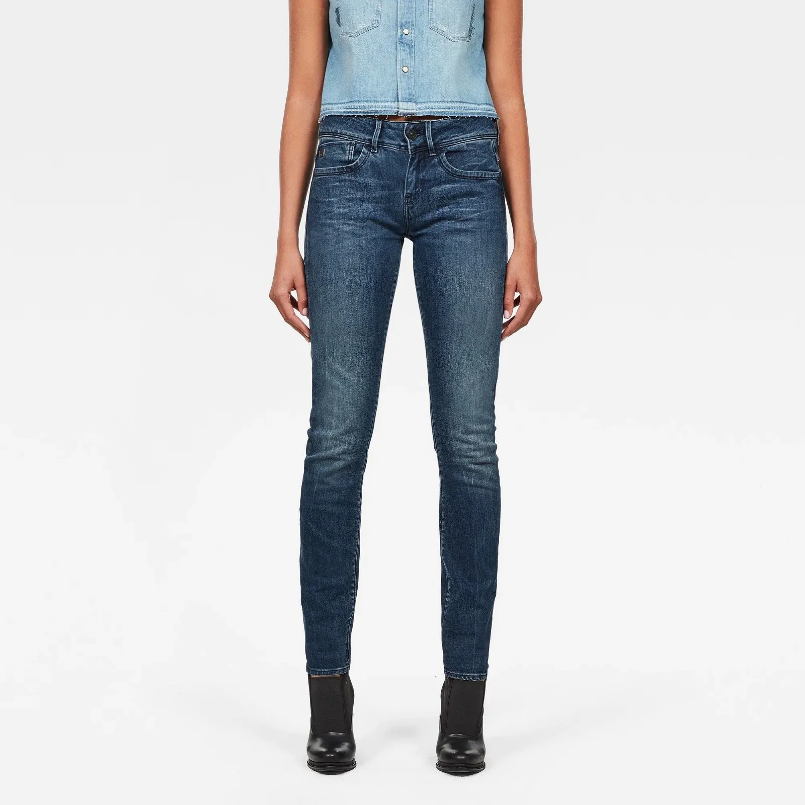 Жіночі джинси G‑STAR RAW Lynn Mid Skinny DK Aged - 30, фото №1 Жіночі джинси G‑STAR RAW Lynn Mid Skinny DK Aged - 30, фото №1