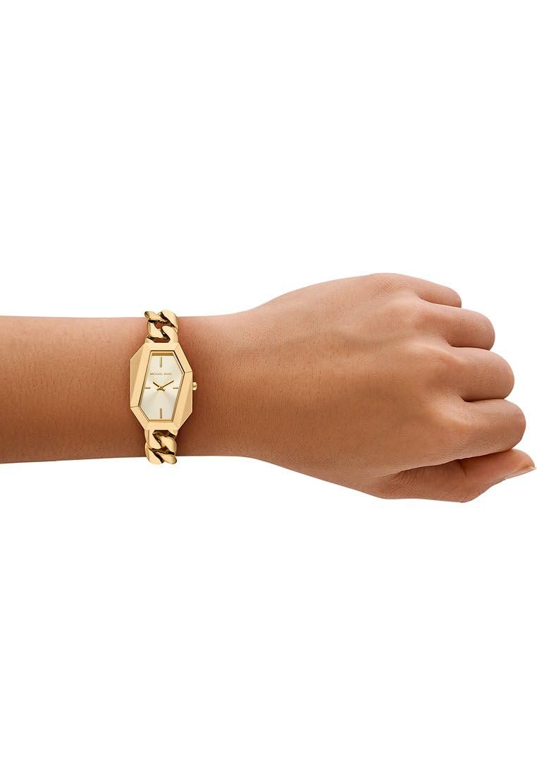 Женские часы Michael Kors 32029925, аналоговые, кварцевые, золотые, One Size, фото №4