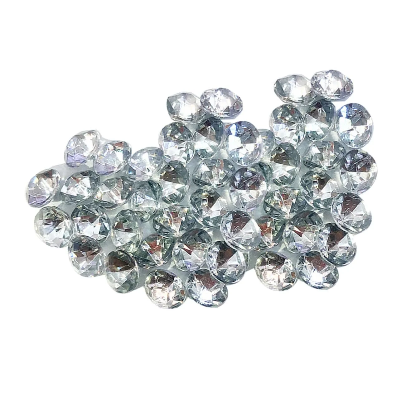 Акрилові Діаманти Ciieeo 10 мм Декоративні 1000 шт, фото №1