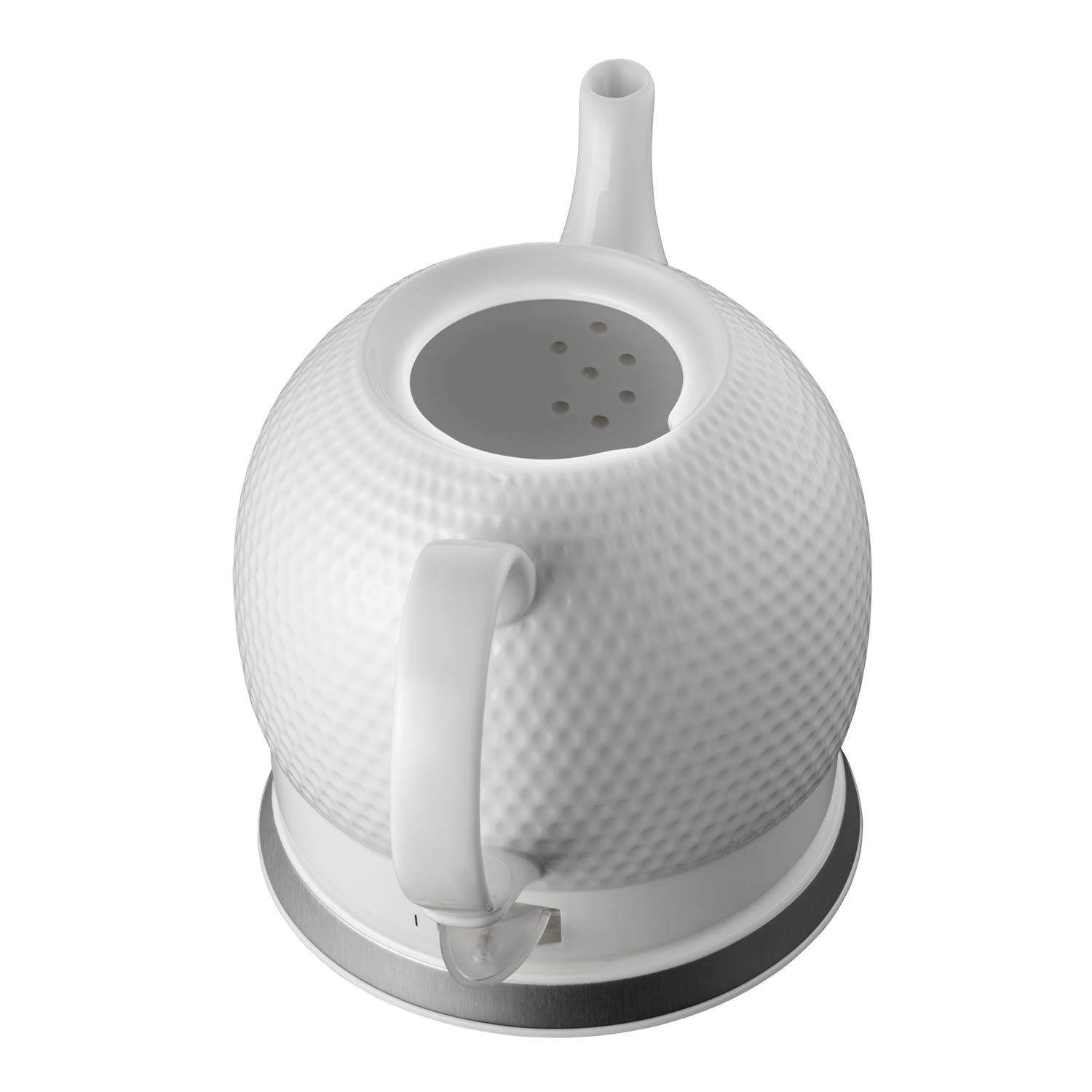 Електрочайник Concept Home Appliances Concept Golf RK0050 Бездротовий Керамічний Чайник 3D Дизайн Гольф-м'яч 1.2Л 1000Вт Кераміка 1.2 Літра, фото №4