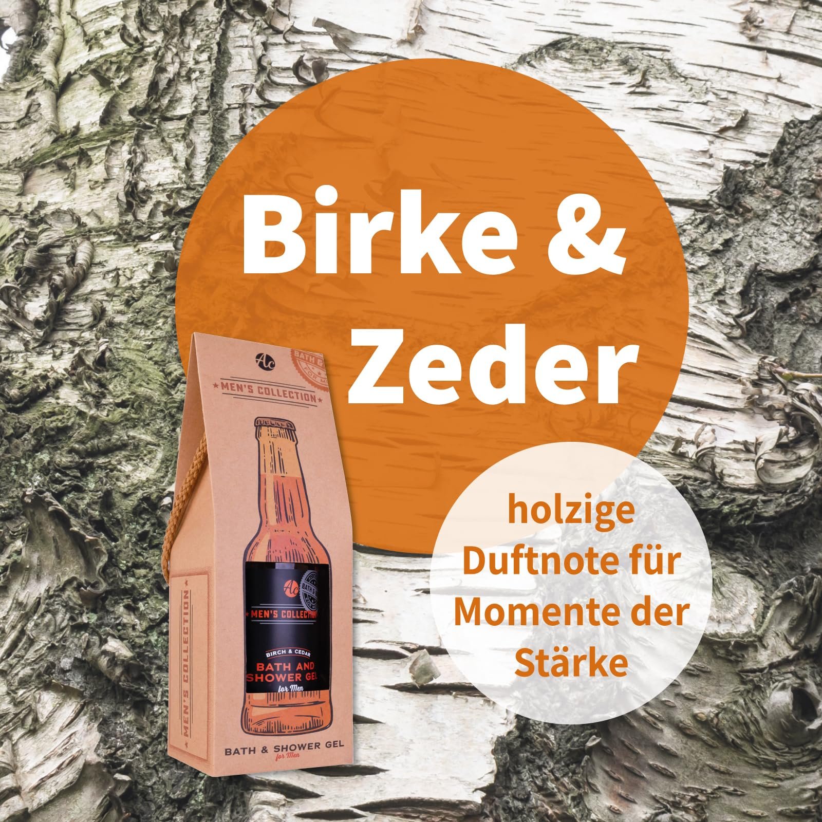 Гель для душа для мужчин Accentra Men's Collection "Beer For Him" в форме пивной бутылки 360 мл, фото №6