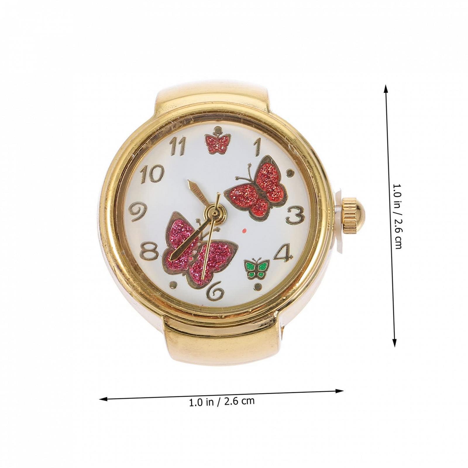 Кольцо-часы LIFKOME Серебристый Металлический, фото №3