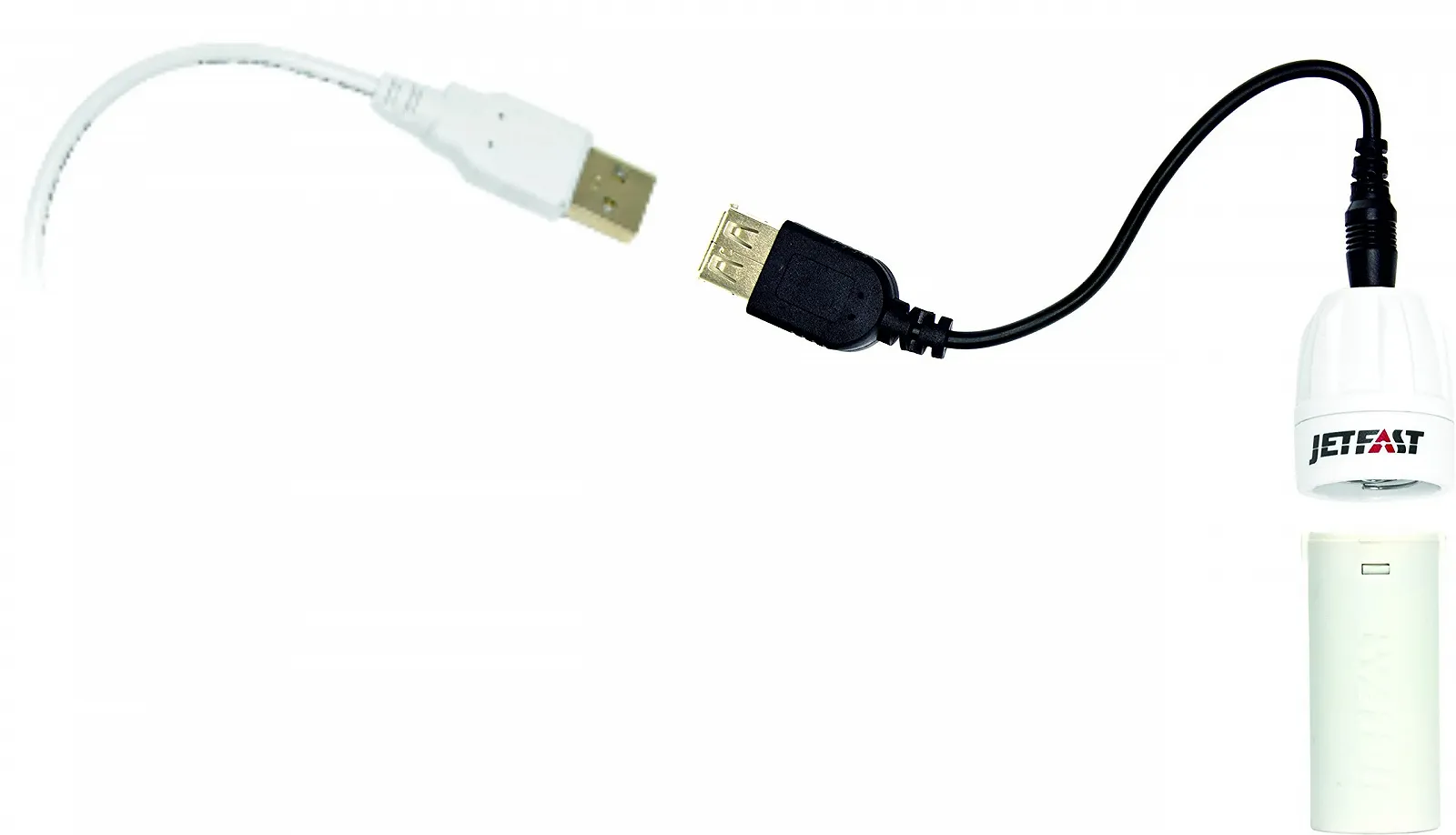 Кишеньковий світлодіодний ліхтар JetFast з PowerPod, що перезаряджається, водонепроникний (99 мм), фото №7