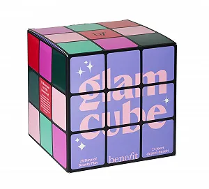 Адвент-календар краси Benefit Glam Cube Beauty 2025 - 24 Б'юті Сюрпризи Лімітованої Серії - Фото 1