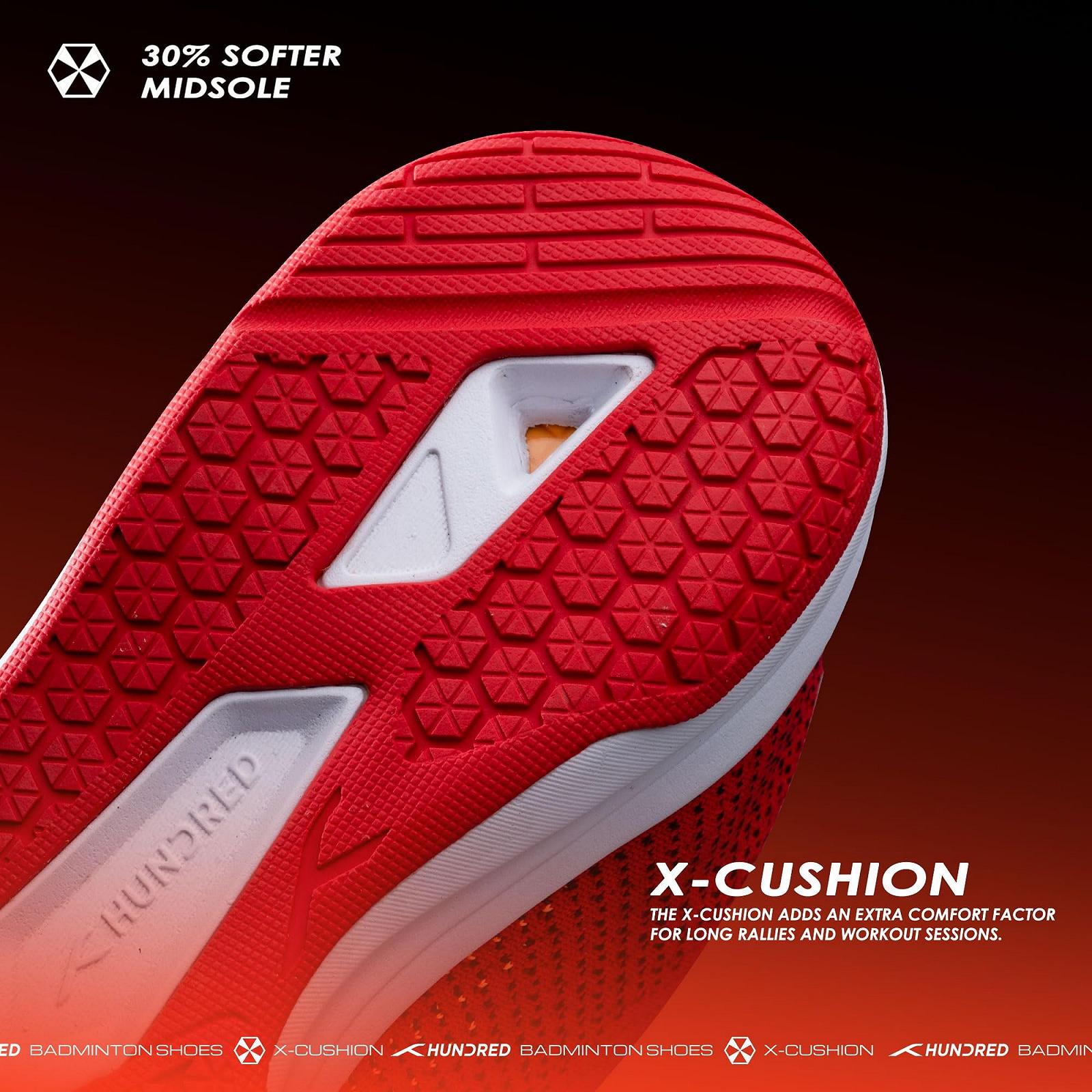 Кросівки для бадмінтону HUNDRED Blade Lite Unisex (підходять для чоловіків та жінок), фото №3
