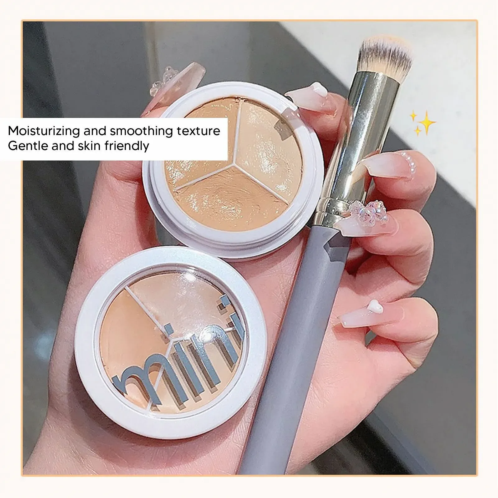 Консилер Палетка Крем для макияжа Палетка консилеров Водостойкий консилер Стойкий для темных пятен Под темные круги, фото №3