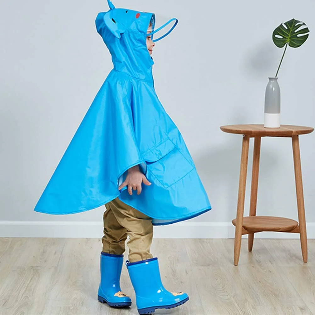 Дитяче дощове пончо Vobony Водонепроникний Милий Мультяшний, фото №2 Дитяче дощове пончо Vobony Водонепроникний Милий Мультяшний, фото №2