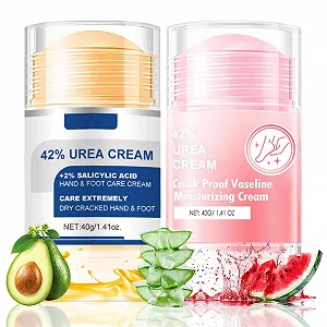 Крем для ног с 42% мочевиной Original & Watermelon Pink, 2 шт. - Фото 1