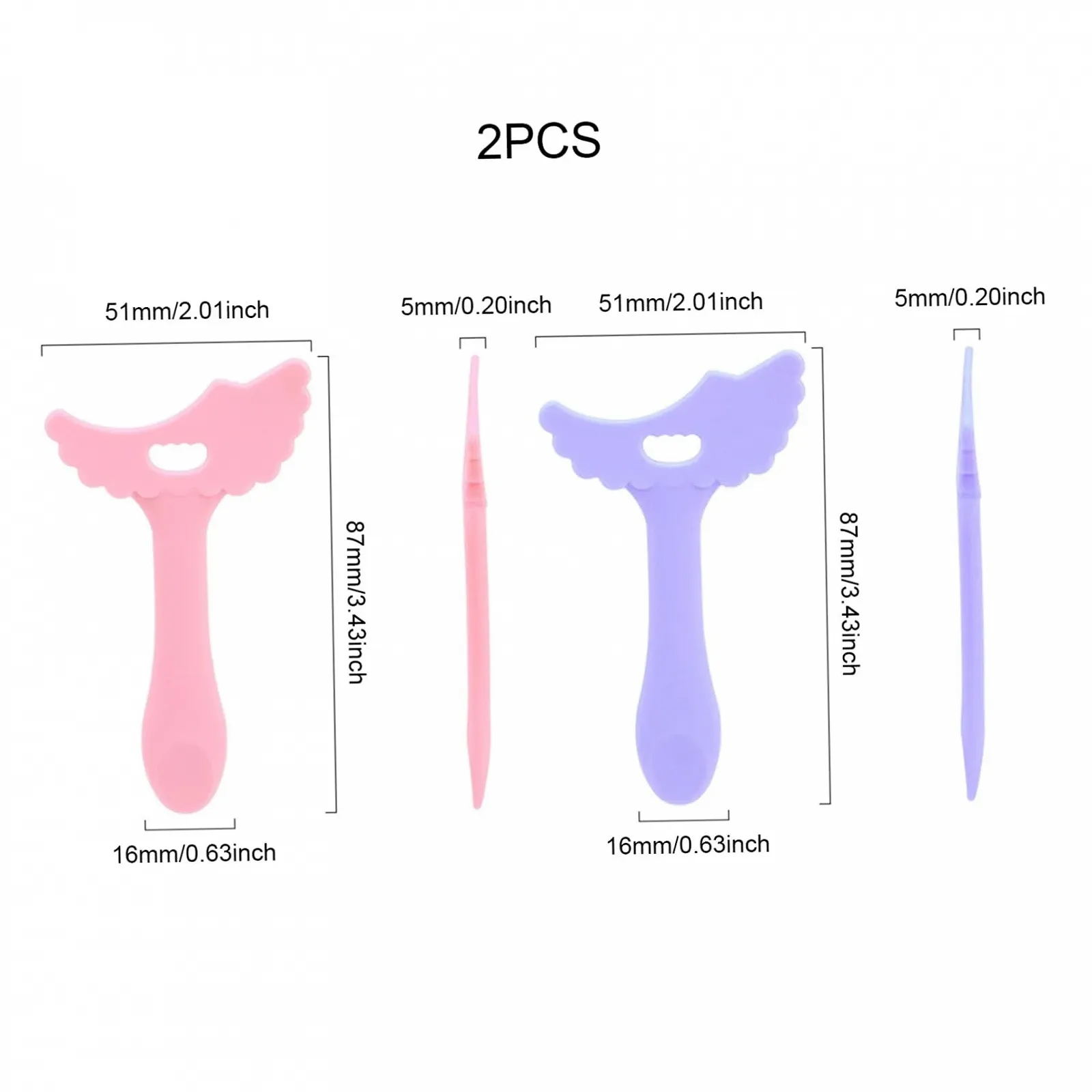 Трафарети для тіней для повік Eyeliner, м’який силіконовий, фото №2