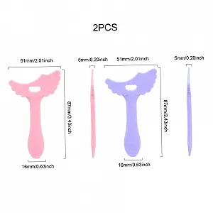 Трафарети для тіней для повік Eyeliner, м’який силіконовий synthetic.ua - Фото 1