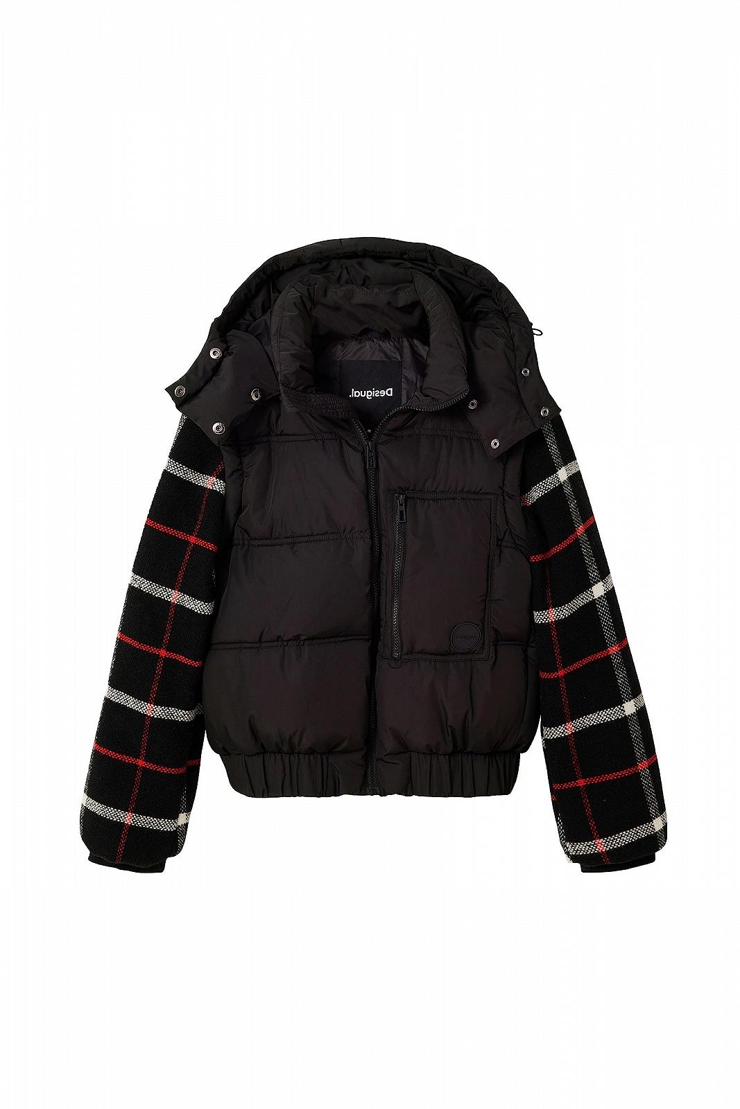 Коротке пальто Desigual Block Woman Woven Padded, фото №5 Коротке пальто Desigual Block Woman Woven Padded, фото №5