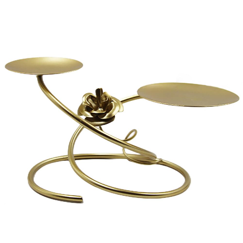 Подсвечник LICHENGTAI Металлический Держатель для свечей Золото, фото №1 Подсвечник LICHENGTAI Металлический Держатель для свечей Золото, фото №1