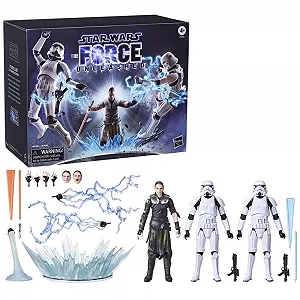 Набір фігурок Hasbro Star Wars The Black Series Starkiller & Stormtroopers Pack 15 см - Фото 1