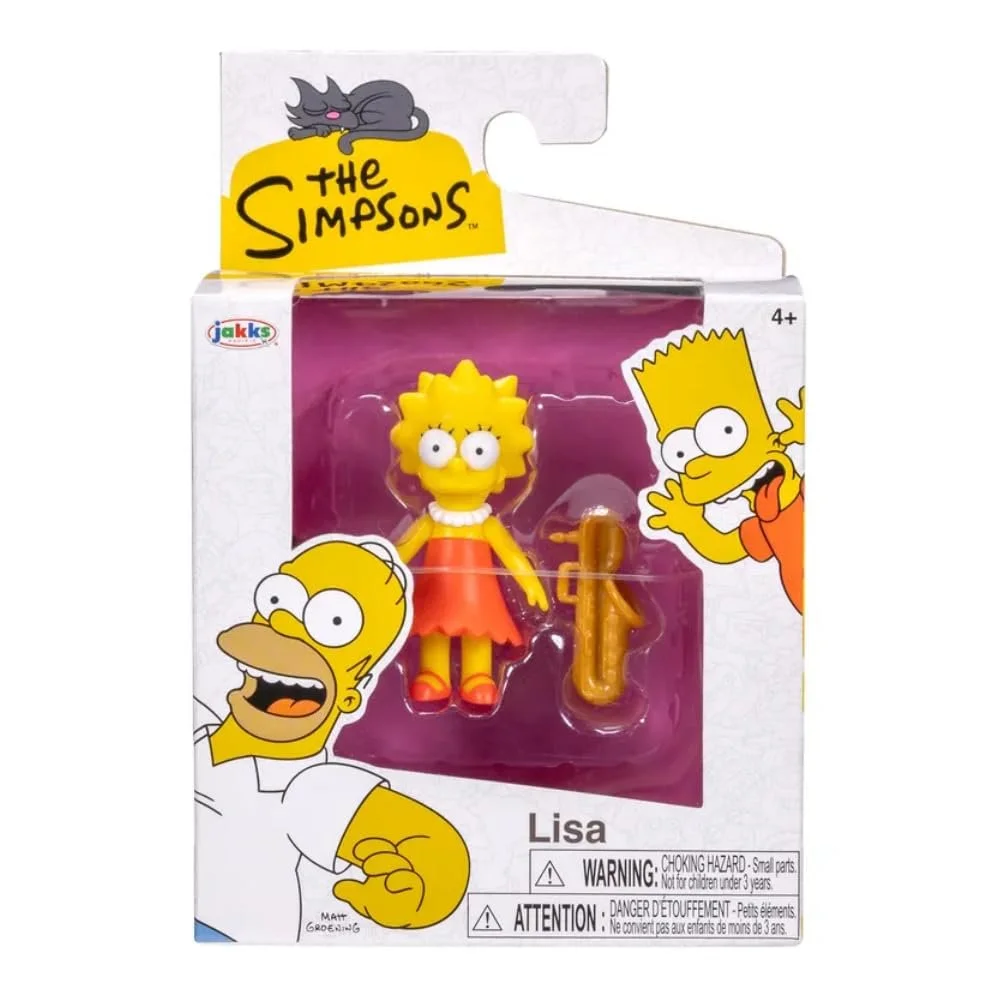 Мініфігурка The Simpsons Wave 1 Lisa 6,4 см, фото №1