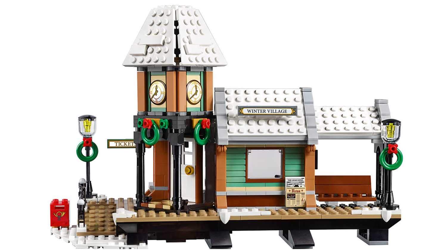 Lego Creator Expert Winter Train Station 10259 Single, фото №3