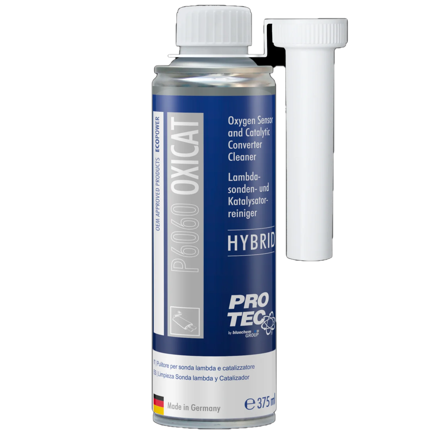 Очиститель лямбда-зонда и катализатора PROTEC Hybrid P6060 2x 375 мл, фото №2 Очиститель лямбда-зонда и катализатора PROTEC Hybrid P6060 2x 375 мл, фото №2