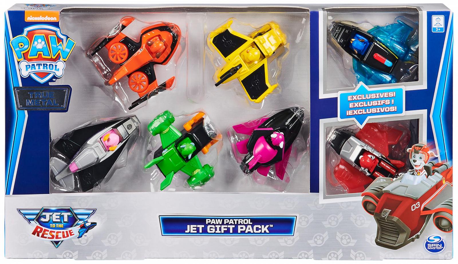 Набор PAW PATROL True Metal Jet to The Rescue Vehicles из 7 единиц, фото №1