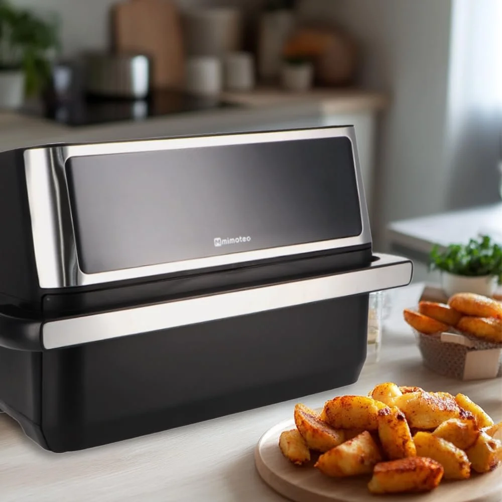Мультипіч M mimotec Double Air Fryer Touch 11 л (5.5+5.5 л) 2850 Вт, фото №6