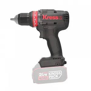 Акумуляторна дриль-шуруповерт Kress KUA72.91 / 20V / 65 Нм / Безщітковий / Чорна synthetic.ua - Фото 1