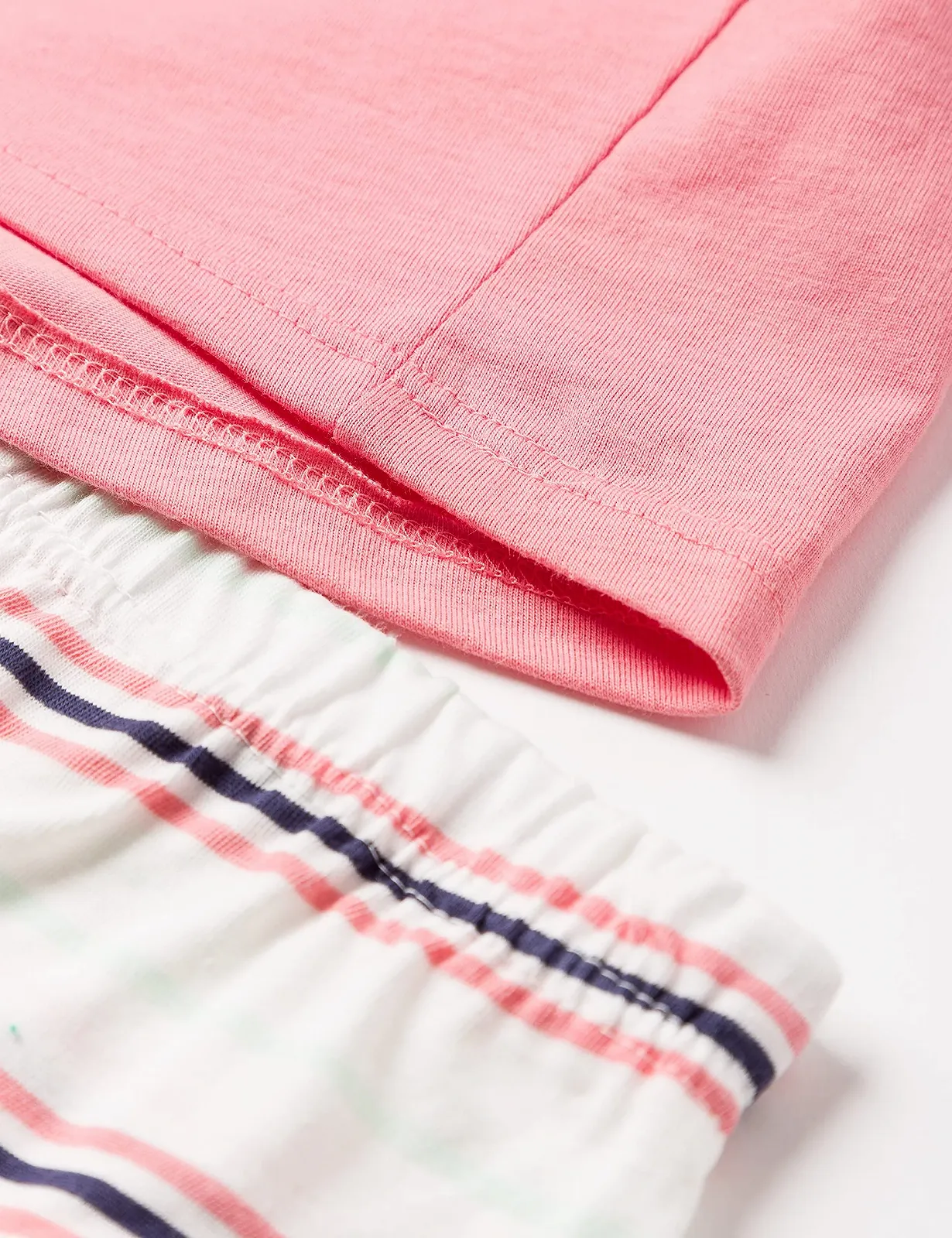 Комплект пижамы Sanetta для девочек Шорты Розовый, фото №4 Комплект пижамы Sanetta для девочек Шорты Розовый, фото №4