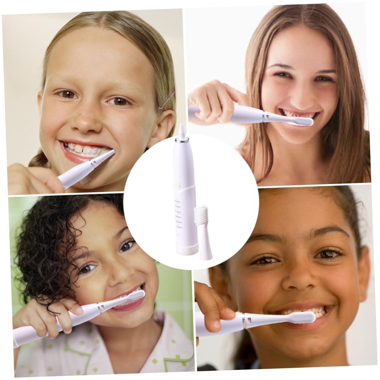 Електрична зубна щітка Gatuida USB Rechargeable White, фото №4