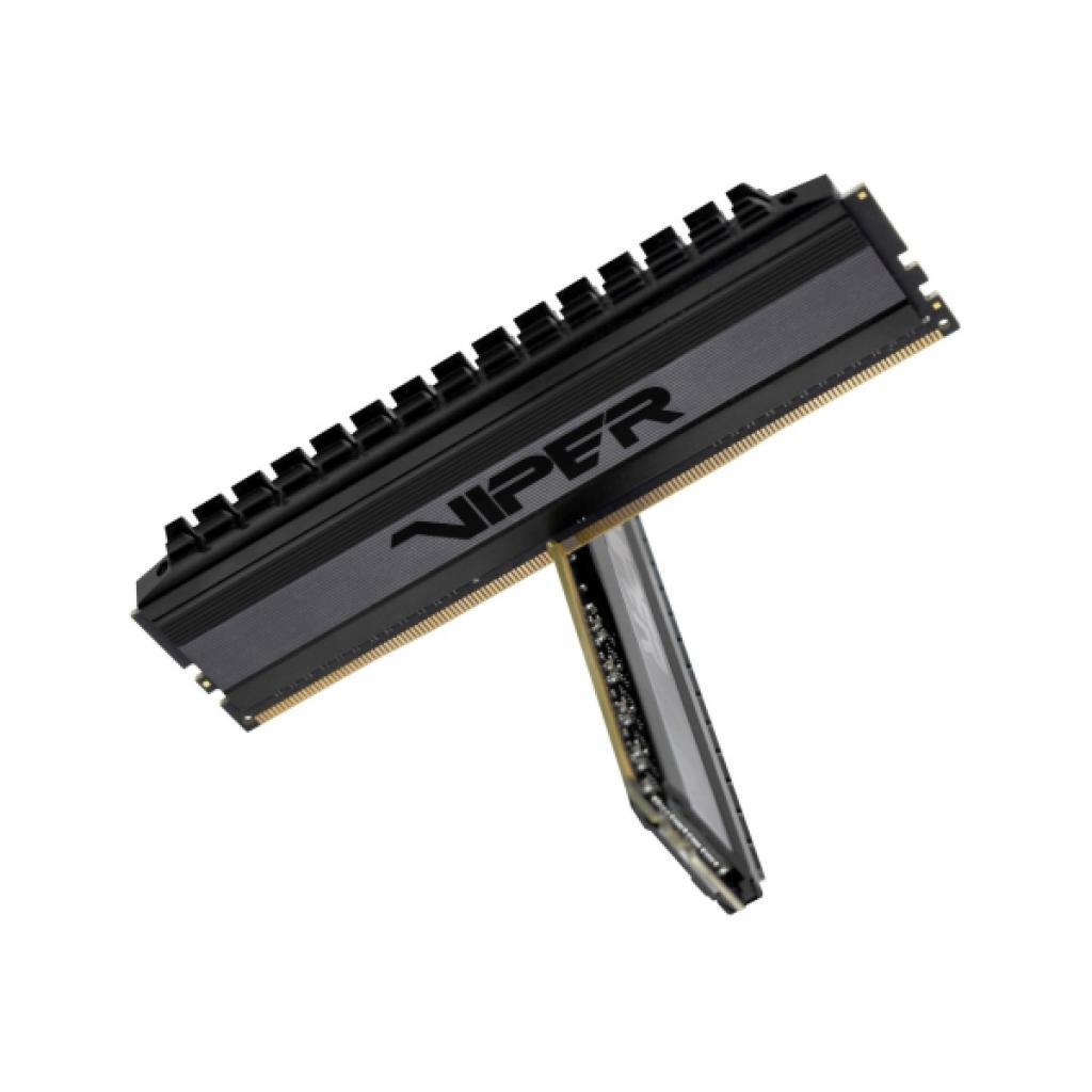 Оперативна пам'ять для ПК DDR4 16GB 2x8GB 3600 MHz Viper Blackout Patriot PVB416G360C7K, фото №6