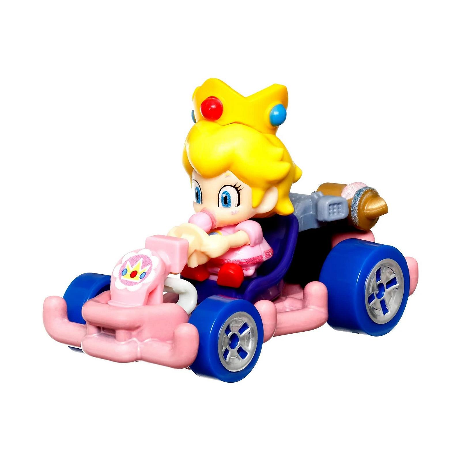 Hot Wheels DieCast Super Mario Kart Baby Peach Pipe Frame 1:64 Масштаб Довжина 5 см, фото №3