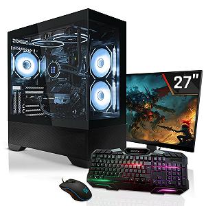 Комплект Система SYSTEMTREFF Gaming Intel Core i9-14900KF 24x6GHz AMD Radeon RX 7900 XTX 24GB DX12 2TB M.2 NVMe 32GB DDR5 RAM WLAN Десктопний Комп'ютер для Геймерів - Фото 1