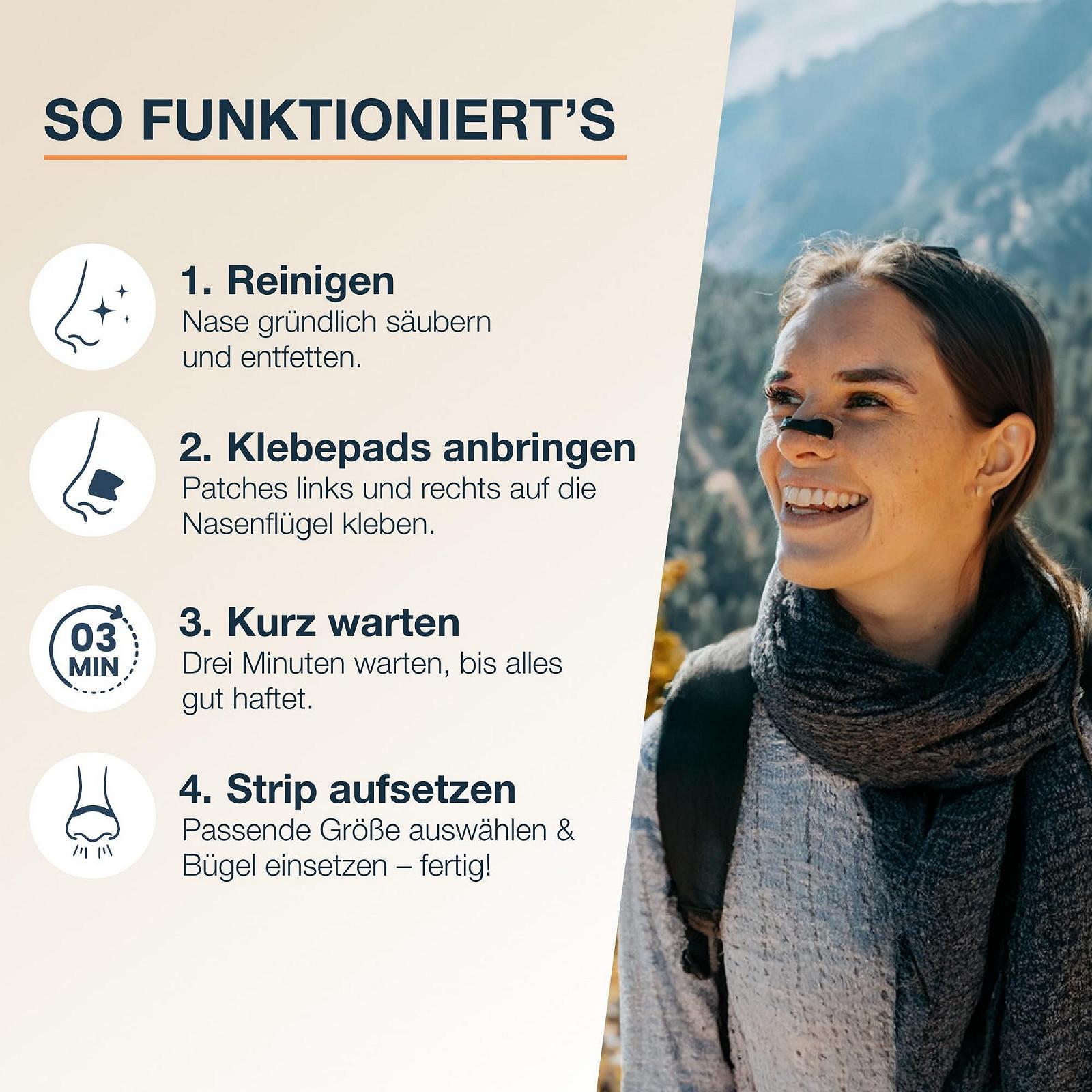 Смужки для носа Магнітні Breazo Стартовий набір на 15 днів Універсальний розмір, фото №4