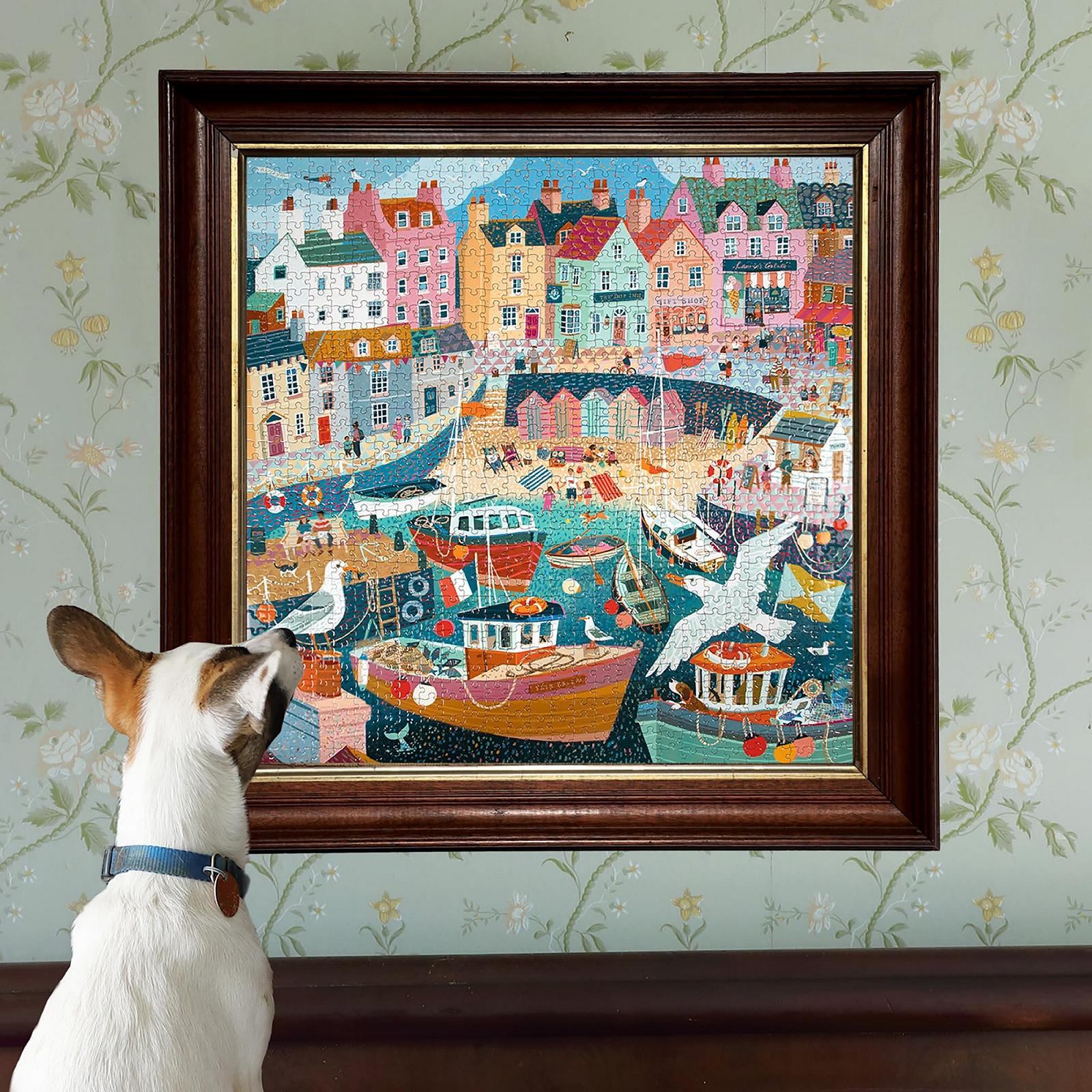 Пазл eeBoo Piece & Love Seaside Harbor 1000 деталей 23 x 23 см, фото №5