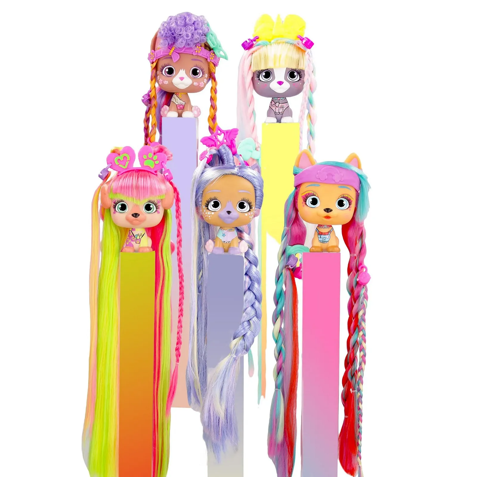 Коллекционная кукла-собачка VIP PETS Майли с волосами XXL для укладки, стрижки и создания индивидуальных прядей для наращивания, игрушка-подарок для детей от 3 лет, фото №5