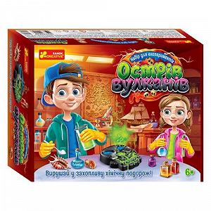 Набор для экспериментов Остров вулканов укр [tsi232856-TSI] - Фото 1