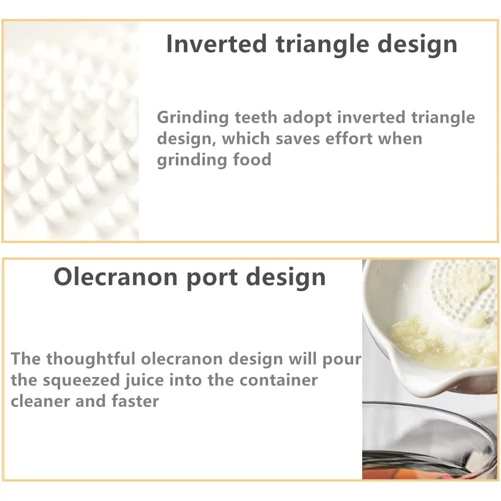 Керамічна терка Wasa для імбиру, часнику, цибулі, кругла, фото №5 Керамічна терка Wasa для імбиру, часнику, цибулі, кругла, фото №5