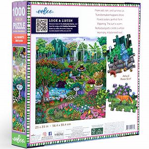 Пазл eeBoo PZTACO Alchemist Greenhouse 1000 деталей 58.5 см synthetic.ua - Фото 1