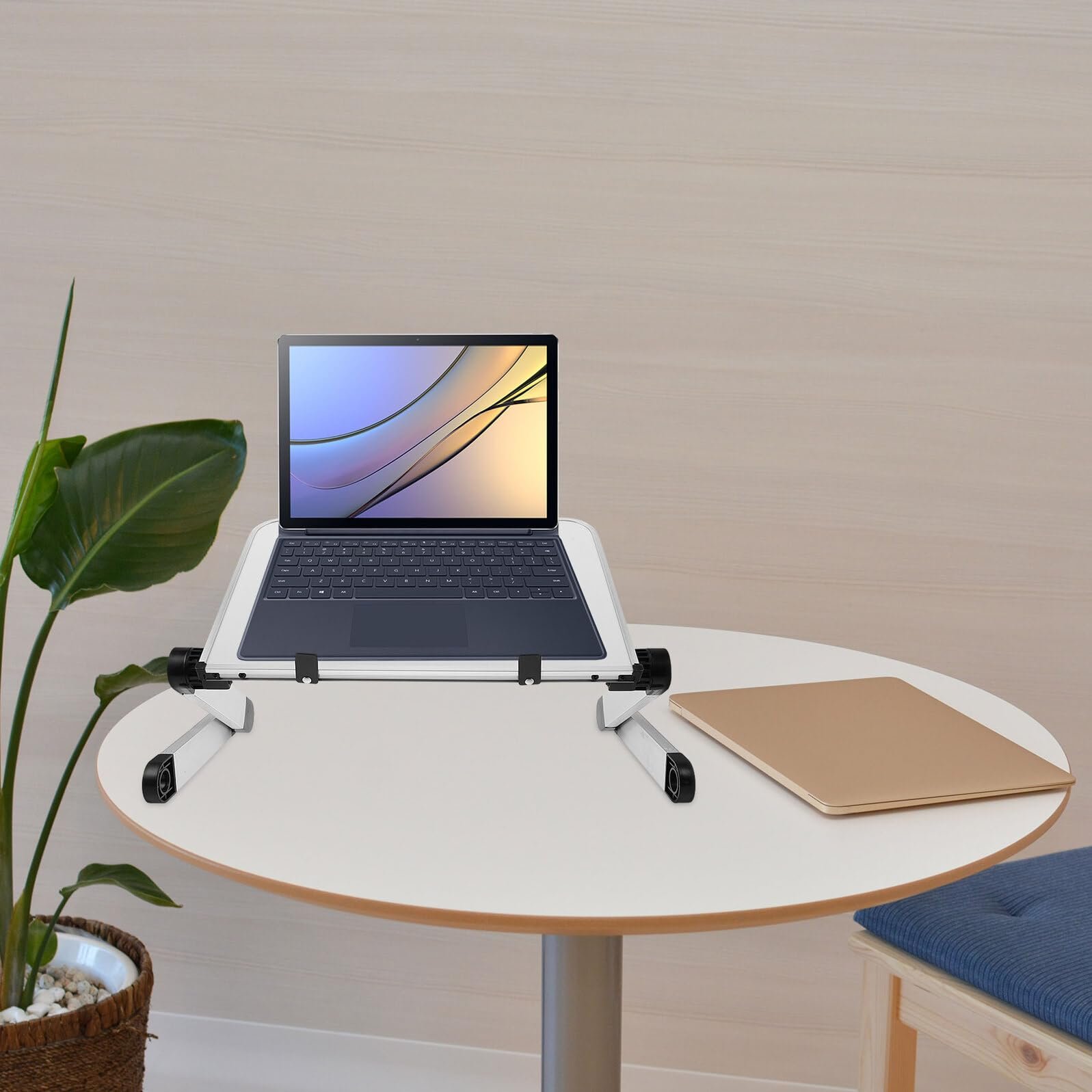 Регульована Підставка для Ноутбука PRETYZOOM Складана, фото №4 Регульована Підставка для Ноутбука PRETYZOOM Складана, фото №4