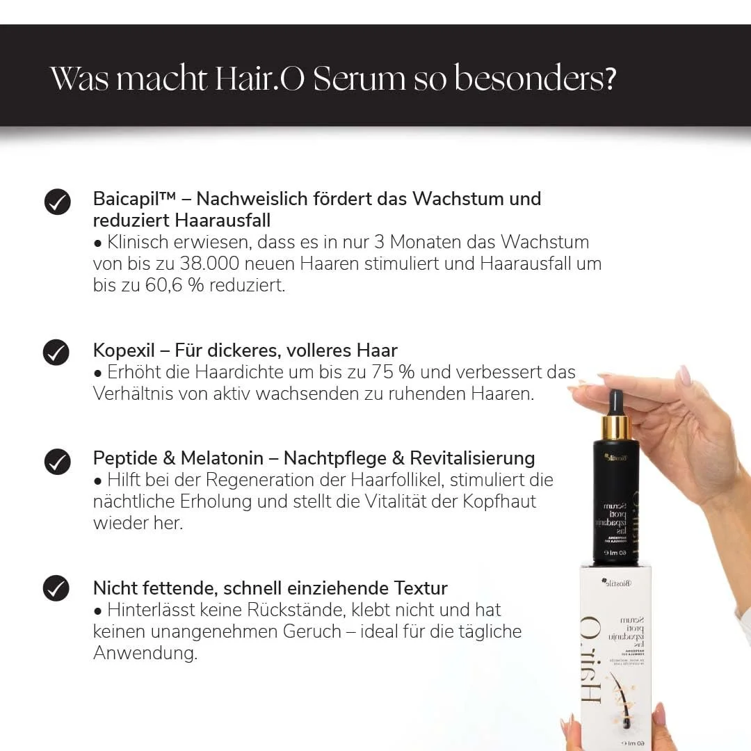 Сироватка Biostile Hair.O 60 мл - проти випадіння та для регенерації коренів волосся, фото №6 Сироватка Biostile Hair.O 60 мл - проти випадіння та для регенерації коренів волосся, фото №6