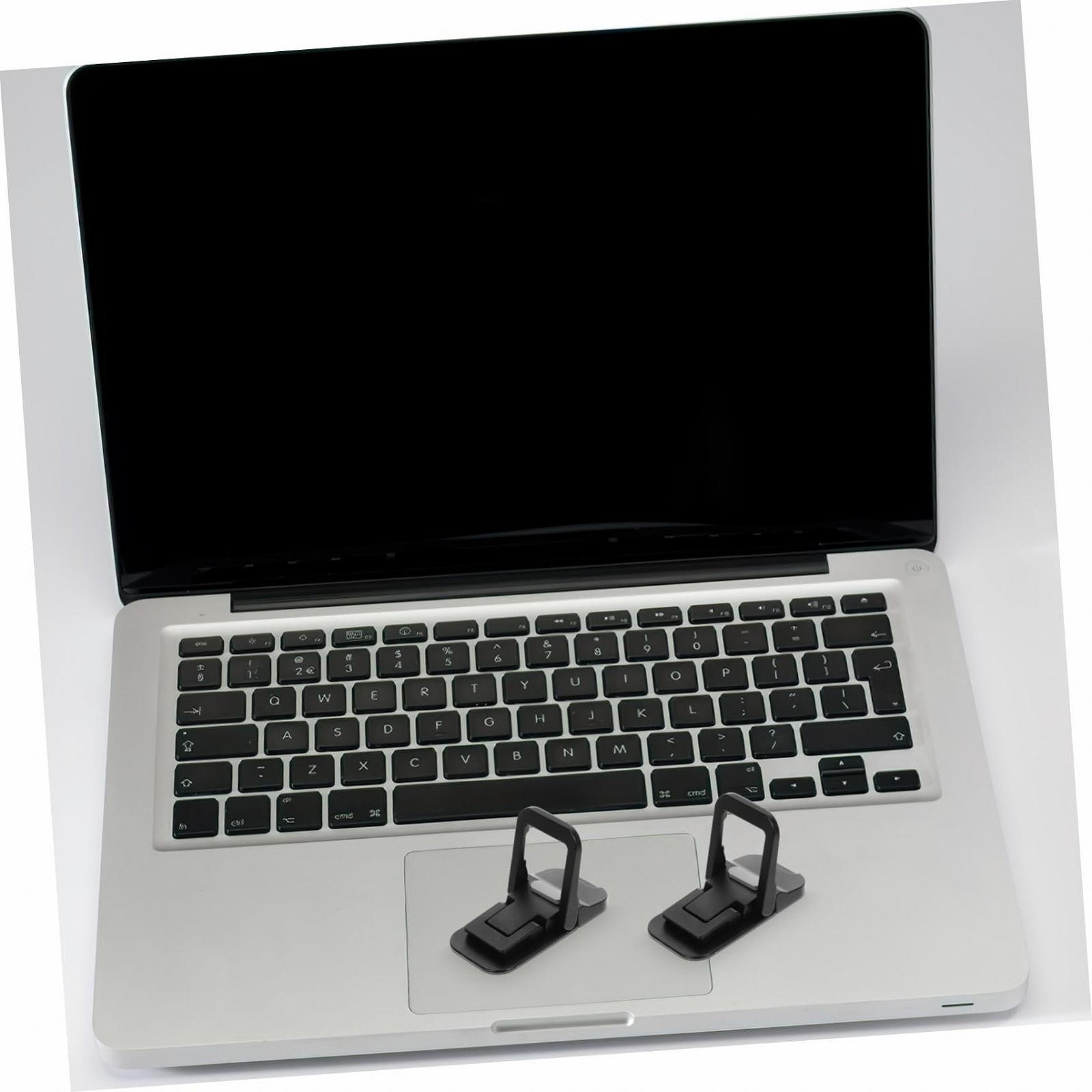 Подставка для ноутбука Gatuida Эргономичная складная с антискользящей функцией Цвет черный, фото №3 Подставка для ноутбука Gatuida Эргономичная складная с антискользящей функцией Цвет черный, фото №3